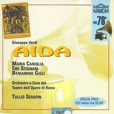 Cover for Giuseppe Verdi  · Aida (CD)
