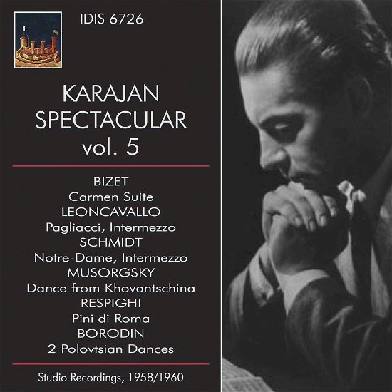 Cover for Bizet / Philharmonia Orchestra / Karajan · Karajan Spectacular 5 (CD) (2017)