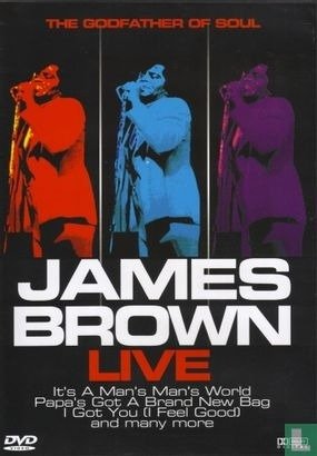 Cover for James Brown · Live (DVD) (2021)