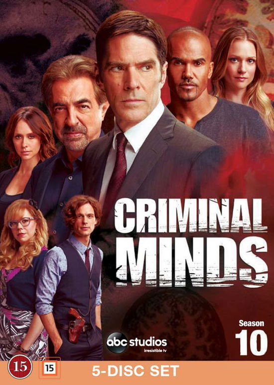 Season 10 - Criminal Minds - Películas -  - 8717418471323 - 30 de noviembre de 2015