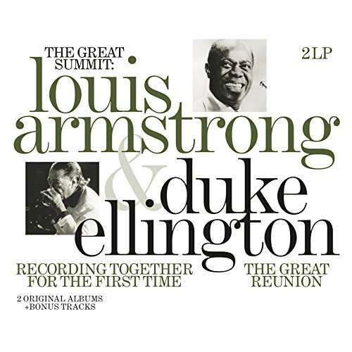 Cover for Louis Armstrong &amp; Duke Ellington · Great Summit: Recording Together for the First (VINYL) (2017)