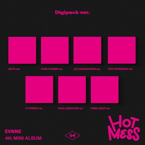 Cover for EVNNE · Hot Mess (Płyta CD/Gadżety) [Digipack edition] (2025)