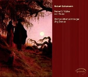 Cover for Schumann / Imberger / Demus · Works for Violin &amp; Piano (CD) (2009)