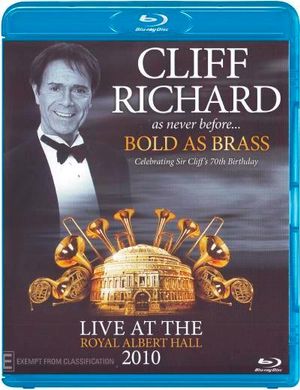 Cover for Cliff Richard · Bold As Brass Live in London 2010 (Blu-Ray) (2011)