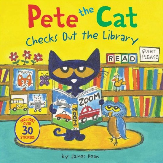 Cover for James Dean · Pete the Cat Checks Out the Library - Pete the Cat (Taschenbuch) (2018)