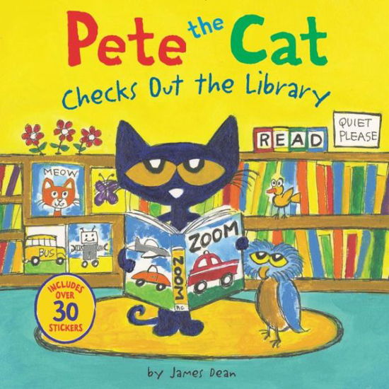 Cover for James Dean · Pete the Cat Checks Out the Library - Pete the Cat (Paperback Bog) (2018)
