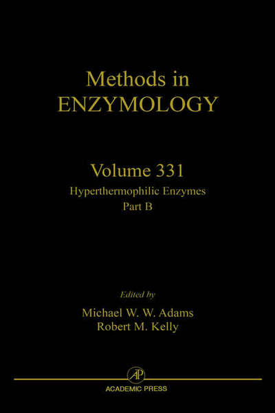 Cover for Adams · Hyperthermophilic Enzymes, Part B - Methods in Enzymology (Hardcover Book) (2001)