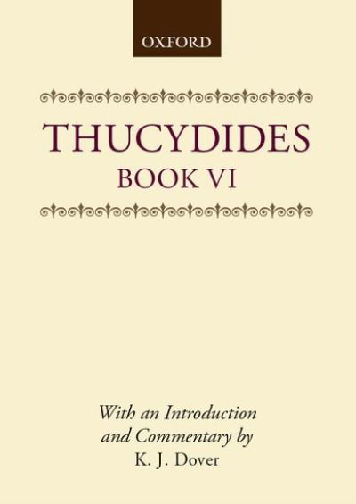 Cover for Thucydides · Thucydides: Book VI (Paperback Book) (1975)