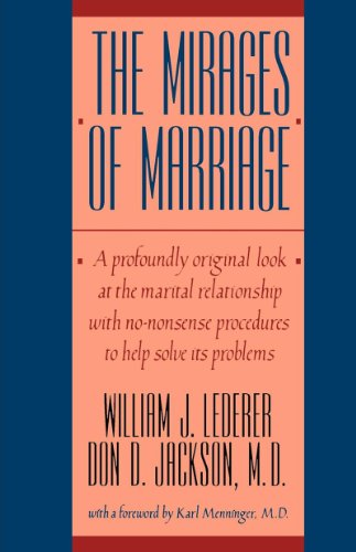 Cover for William J. Lederer · The Mirages of Marriage (Paperback Book) [Reprint edition] (1990)