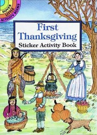 First Thanksgiving Sticker Activity Book - Little Activity Books - Iris Van Rynbach - Koopwaar - Dover Publications Inc. - 9780486297323 - 28 maart 2003