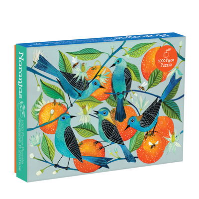 Geninne Zlatkis Naranjas 1000 Piece Puzzle - Sarah McMenemy - Lautapelit - Galison - 9780735355323 - tiistai 19. kesäkuuta 2018