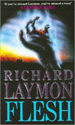 Cover for Richard Laymon · Flesh: A deadly creature hunts for new victims (Paperback Bog) (1990)