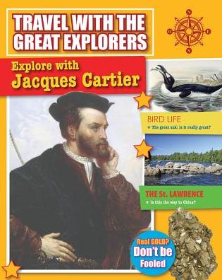 Cover for Marie Powell · Explore with Jacques Cartier (Travel with the Great Explorers) (Paperback Book) (2014)