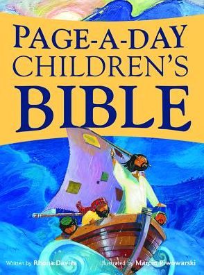 Cover for Rhona Davies · Page-A-Day Children's Bible (Paperback Book) (2016)