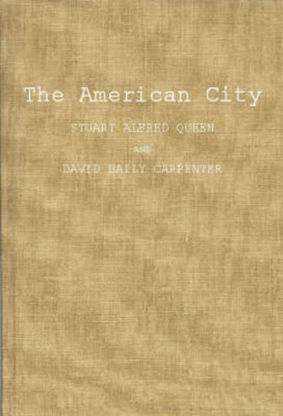 Cover for Stuart Alfred Queen · American City (Inbunden Bok) [New edition] (1972)