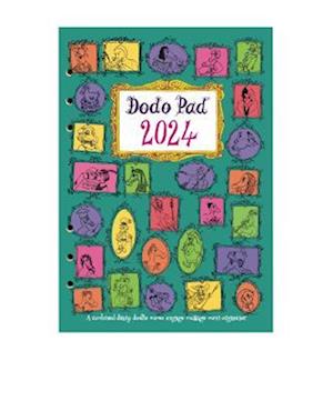 Cover for Lord Dodo · The Dodo Pad Filofax-Compatible 2024 A5 Refill Diary - Week to View Calendar Year: A loose leaf Diary-Organiser-Planner for up to 5 people / activities. UK made, Sustainable, Plastic Free (Book) [58 Revised edition] (2023)