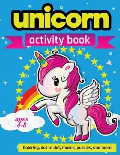 Cover for Zone365 Creative Journals · Unicorn Activity Book Ages 4-8 (Taschenbuch) (2019)