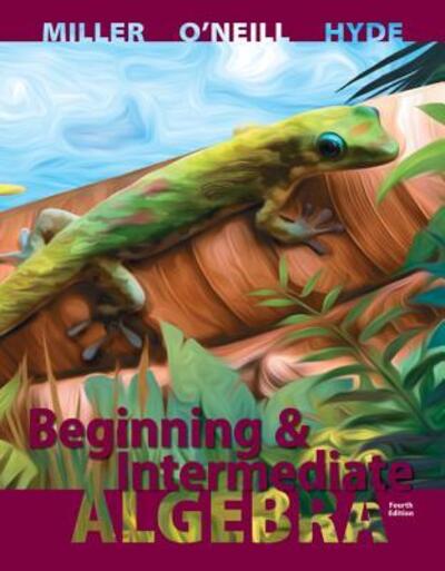 Cover for Julie Miller · Beginning and Intermediate Algebra with ALEKS 52 Week Access Card (Inbunden Bok) (2015)