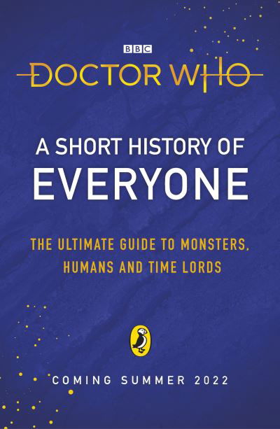 Cover for Doctor Who · Doctor Who: A Short History of Everyone (Hardcover Book) (2022)