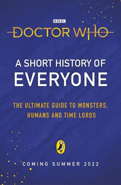 Cover for Doctor Who · Doctor Who: A Short History of Everyone (Gebundenes Buch) (2022)