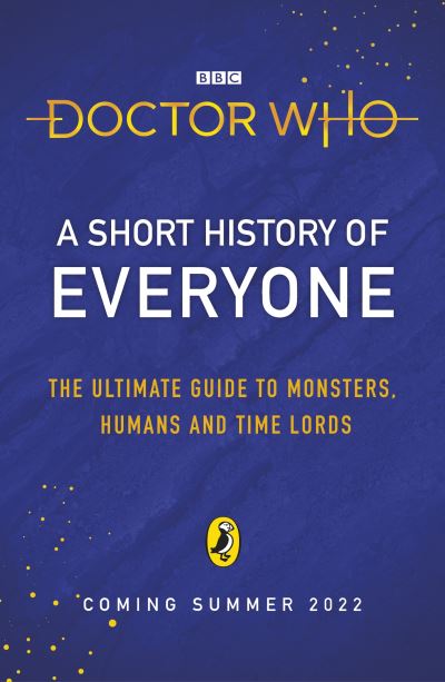 Cover for Doctor Who · Doctor Who: A Short History of Everyone (Hardcover bog) (2022)