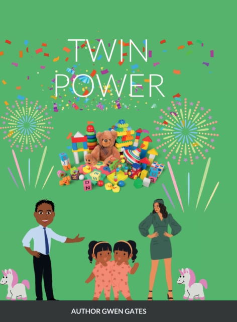 Cover for Gwen Gates · Twin Power (Hardcover Book) (2022)