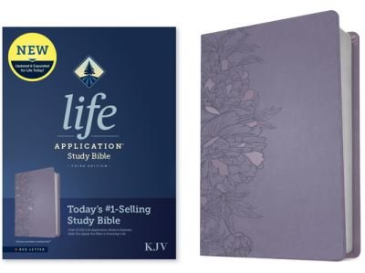 KJV Life Application Study Bible, Third Edition (Red Letter, LeatherLike, Peony Lavender) - Tyndale - Bøger - Tyndale House Publishers - 9781496477323 - 7. marts 2023