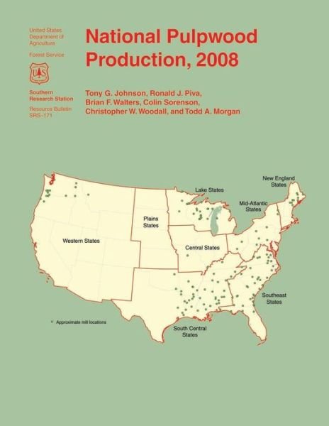 Cover for Johnson · National Pulpwood Production,2008 (Pocketbok) (2015)