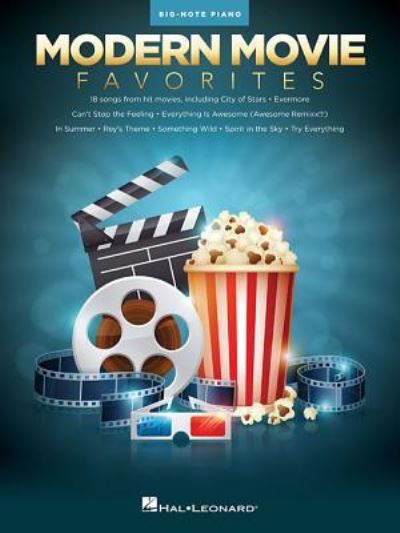 Cover for Hal Leonard Publishing Corporation · Modern Movie Favorites (Book) (2017)