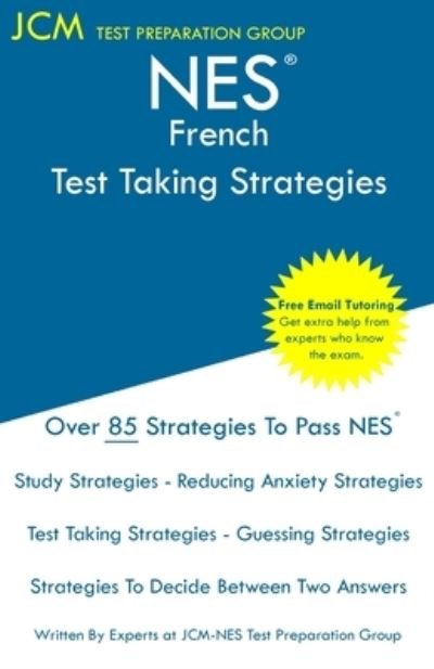 Cover for Jcm-Nes Test Preparation Group · NES French - Test Taking Strategies (Paperback Book) (2019)
