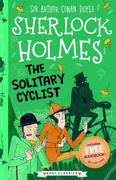 Cover for Arthur Conan Doyle · The Solitary Cyclist (Easy Classics) - The Sherlock Holmes Children's Collection (Easy Classics) (Paperback Bog) (2021)