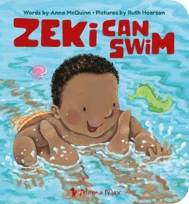 Zeki Can Swim - Zeki Books - Anna McQuinn - Books - Alanna Max - 9781907825323 - July 28, 2021