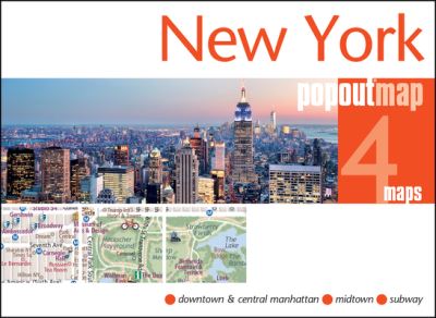 Cover for Popout Map · New York PopOut Map - PopOut Maps (Landkarten) (2022)