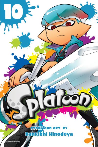 Cover for Sankichi Hinodeya · Splatoon, Vol. 10 - Splatoon (Paperback Book) (2020)