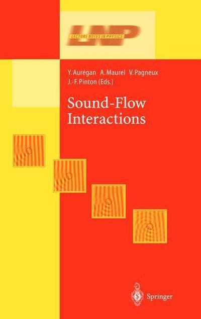 Cover for Y Auregan · Sound-Flow Interactions - Lecture Notes in Physics (Innbunden bok) [2002 edition] (2002)