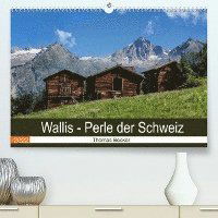 Wallis. Perle der Schweiz (Premium, hochwertiger DIN A2 Wandkalender 2022, Kunstdruck in Hochglanz) - Thomas Becker - Merchandise - Calvendo - 9783673221323 - April 30, 2021