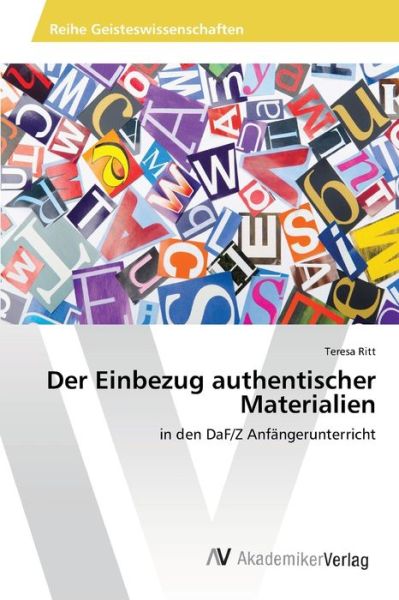 Cover for Ritt · Der Einbezug authentischer Materia (Book) (2018)