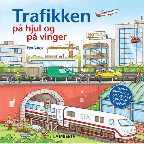 Cover for Lena Lamberth · Trafikken på hjul og vinger (Bound Book) [1.º edición] (2019)