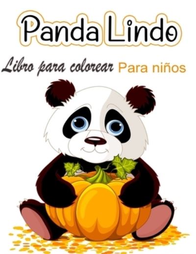 Cover for Bill Green · Libro para colorear del lindo panda para ninos (Paperback Book) (2021)