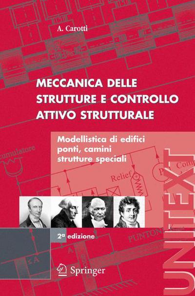 Cover for Carotti, A. (Politecnico di Milano) · Meccanica Delle Strutture E Controllo Attivo Strutturale (Paperback Book) [2 Revised edition] (2005)