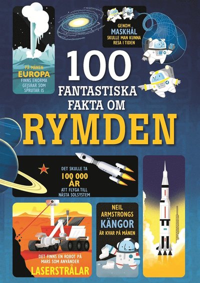 Cover for Jerome Martin · 100 fantastiska fakta: 100 fantastiska fakta om rymden (PDF) (2019)