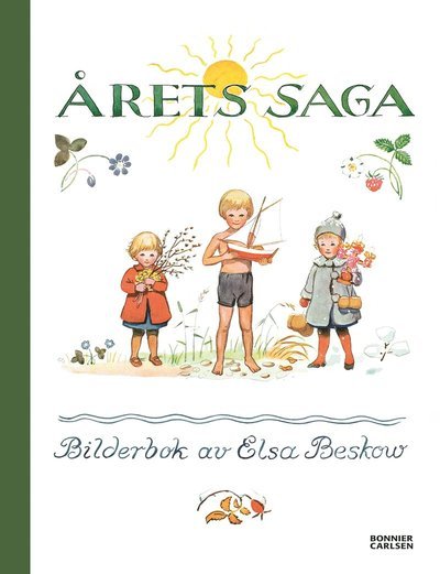 Cover for Elsa Beskow · Årets saga (Gebundesens Buch) (2024)