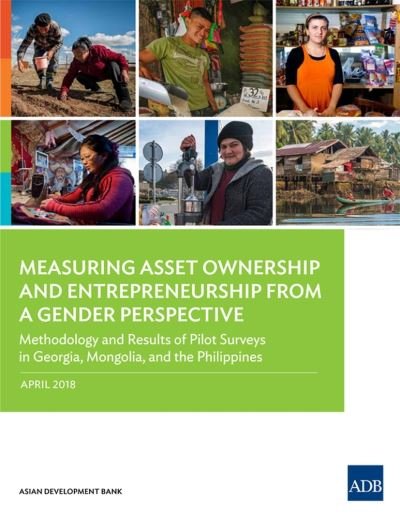 Cover for Asian Development Bank · Measuring Asset Ownership and Entrepreneurship from a Gender Perspective (Paperback Book) (2018)