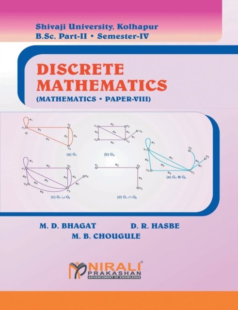 Cover for M D Bhagat · Discretemathematics (Pocketbok) (2016)
