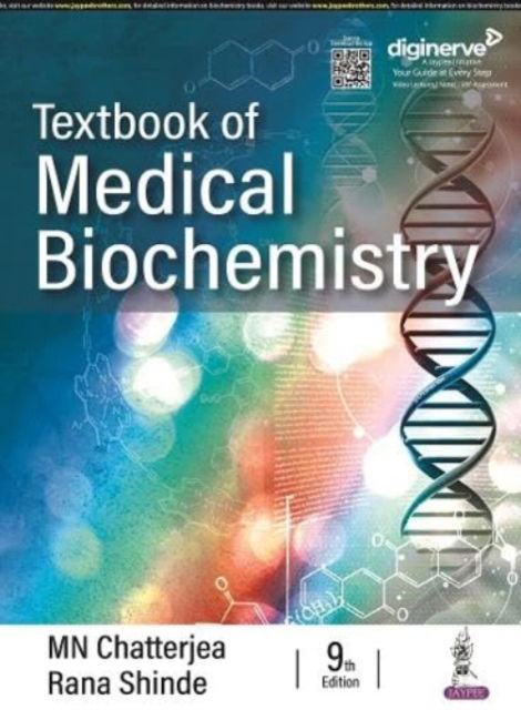 Cover for MN Chatterjea · Textbook of Medical Biochemistry (Paperback Book) [9 Revised edition] (2023)