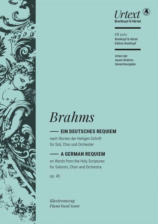 Deutsches Requ.,KA.EB9362 - J. Brahms - Libros -  - 9790004188323 - 