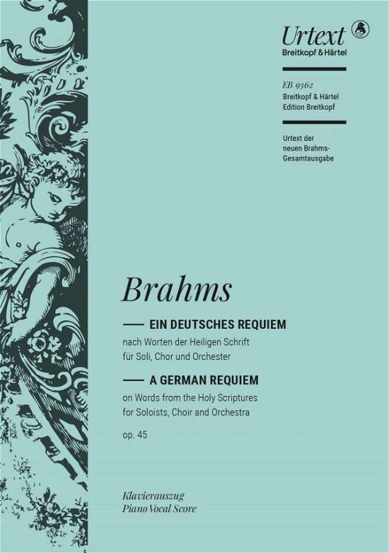 Deutsches Requ.,KA.EB9362 - J. Brahms - Books -  - 9790004188323 - 