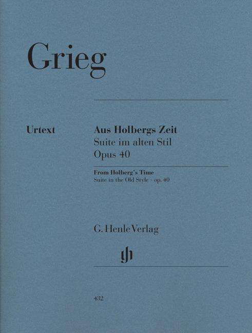 Cover for E. Grieg · Aus Holb.Zeit,op.40.Klav.HN432 (Bok) (2018)