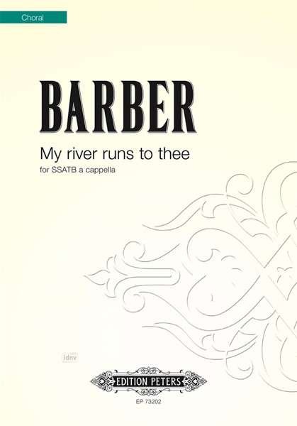 Cover for John Barber · My River Runs to E Ssatb (Paperback Book) (2018)