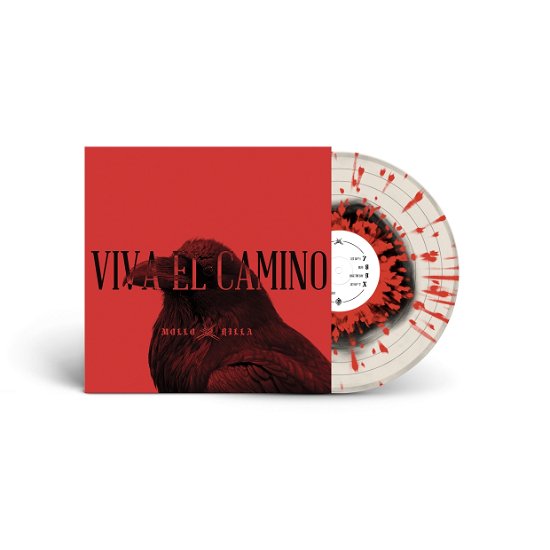 Cover for Mollo Rilla · Viva El Camino (Black / Clear + Red Splatter Vinyl) (LP) (2021)